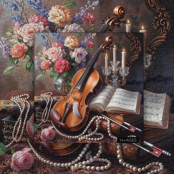 Floral Sonata Jigsaw Puzzle 1000 Pieces